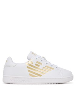 Sneakersy EA7 Emporio Armani 7Y000001 AF10179 M0039 Biały ze sklepu eobuwie.pl w kategorii Buty sportowe dziecięce - zdjęcie 186504006