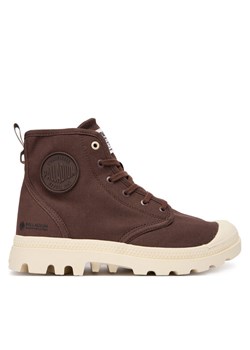 Trapery Palladium Pampa Hi Zip Organic 79101-293-M Brązowy ze sklepu eobuwie.pl w kategorii Workery damskie - zdjęcie 186504036