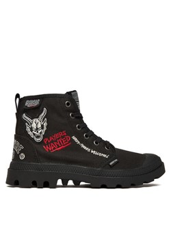 Trapery Palladium Pampa Hellfire 74496-001-M Czarny ze sklepu eobuwie.pl w kategorii Workery damskie - zdjęcie 186504097