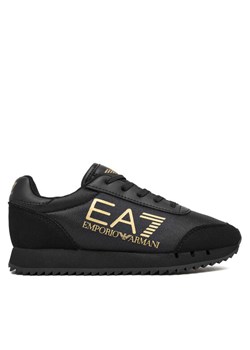 Sneakersy EA7 Emporio Armani 7Y000010 AF11981 MZ012 Czarny ze sklepu eobuwie.pl w kategorii Buty sportowe dziecięce - zdjęcie 186504098