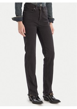 Wrangler Jeansy 112371749 Czarny Straight Fit ze sklepu MODIVO w kategorii Jeansy damskie - zdjęcie 186504877