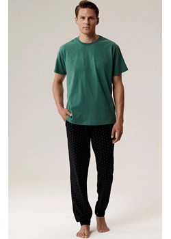 Atlantic bawełniana piżama męska NMP-388-ZIE_CZA, Kolor zielono-czarny, Rozmiar S, ATLANTIC - id: 216804 - marki atlantic - 186505627 Atlantic bawełniana piżama męska NMP-388-ZIE_CZA, Kolor zielono-czarny, Rozmiar S, ATLANTIC ze sklepu Primodo w kategorii Piżamy męskie - zdjęcie 186505627