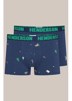 Henderson 2-pack świąteczne bokserki męskie Jury 42251-MLC, Kolor granatowy-wzór, Rozmiar L, Henderson ze sklepu Primodo w kategorii Majtki męskie - zdjęcie 186505868