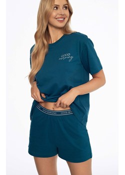 Bawełniana piżama damska morska Abstract 41314-69X, Kolor morski, Rozmiar L, Henderson ze sklepu Primodo w kategorii Piżamy damskie - zdjęcie 186506005