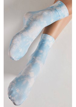Blue mood wzorzyste niebieskie skarpetki, Kolor niebiesko-biały, Rozmiar 36-39, Conte - id: 170858 - marki Conte - 186506589 Blue mood wzorzyste niebieskie skarpetki, Kolor niebiesko-biały, Rozmiar 36-39, Conte ze sklepu Intymna w kategorii Skarpetki damskie - zdjęcie 186506589