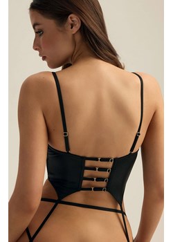 Esotiq czarny gorset damski Weka 44126-99X, Kolor czarny, Rozmiar L/XL, Esotiq ze sklepu Intymna w kategorii Komplety bielizny damskiej - zdjęcie 186506617