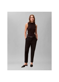 Calvin Klein Spodnie chino | Straight fit ze sklepu Gomez Fashion Store w kategorii Spodnie damskie - zdjęcie 186507769