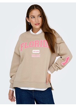 ONLY Bluza w kolorze beżowym ze sklepu Limango Polska w kategorii Bluzy damskie - zdjęcie 186507885