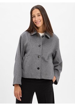 Neo Noir Damska kurtka wełniana - Hamra Kobiety szary marmurkowy ze sklepu vangraaf w kategorii Kurtki damskie - zdjęcie 186508339