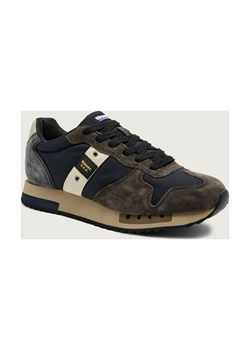 BLAUER Sneakersy QUEENS01 | z dodatkiem skóry ze sklepu Gomez Fashion Store w kategorii Buty sportowe męskie - zdjęcie 186508456