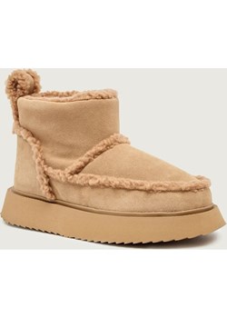 INUIKII Śniegowce SHEARLING MICRO | zamsz ze sklepu Gomez Fashion Store w kategorii Śniegowce damskie - zdjęcie 186508527