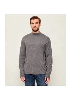 Calvin Klein Wełniany półgolf | Regular Fit ze sklepu Gomez Fashion Store w kategorii Swetry męskie - zdjęcie 186508546