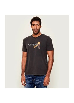 OFF-WHITE T-shirt CUPID ARROW | Slim Fit ze sklepu Gomez Fashion Store w kategorii T-shirty męskie - zdjęcie 186508586