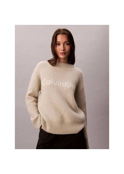 Calvin Klein Wełniany sweter | Loose fit ze sklepu Gomez Fashion Store w kategorii Swetry damskie - zdjęcie 186508615