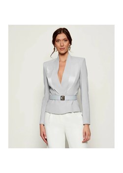 Elisabetta Franchi Żakiet | Slim Fit | z dodatkiem wełny ze sklepu Gomez Fashion Store w kategorii Marynarki damskie - zdjęcie 186509689