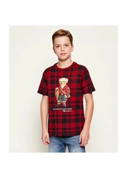 POLO RALPH LAUREN T-shirt | Regular Fit ze sklepu Gomez Fashion Store w kategorii T-shirty chłopięce - zdjęcie 186509699