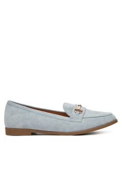 Loafersy DeeZee HXG2106-27 Niebieski ze sklepu eobuwie.pl w kategorii Lordsy damskie - zdjęcie 186511178