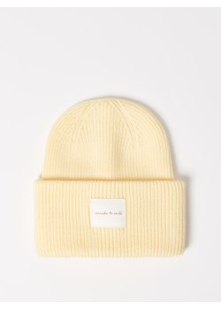 Mohito - Masełkowa czapka beanie - żółty ze sklepu Mohito w kategorii Czapki zimowe damskie - zdjęcie 186511727