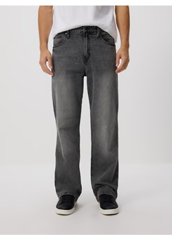 Reserved - Jeansy bootcut z efektem sprania - jasnoszary ze sklepu Reserved w kategorii Jeansy męskie - zdjęcie 186511766