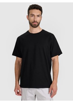 Męski t-shirt oversize 4F 4FWAW25TTSHM2360 - czarny ze sklepu Sportstylestory.com w kategorii T-shirty męskie - zdjęcie 186512355