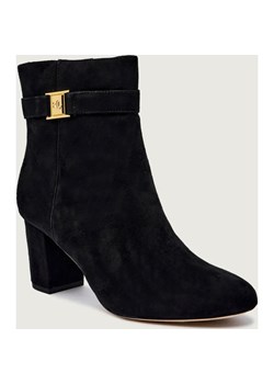 LAUREN RALPH LAUREN Skórzane botki na słupku KELLIE ze sklepu Gomez Fashion Store w kategorii Botki - zdjęcie 186512438