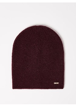 Mohito - Bordowa czapka beanie - kasztanowy ze sklepu Mohito w kategorii Czapki zimowe damskie - zdjęcie 186516775