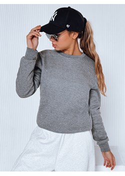 Bluza damska FASHION II antracytowa Dstreet BY0151 ze sklepu DSTREET.PL w kategorii Bluzy damskie - zdjęcie 186517147