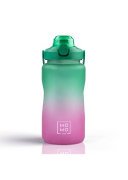 Butelka na Wodę Zielono-Różowa 1500 ml ze sklepu Sklep SOXO w kategorii Bidony i butelki - zdjęcie 186518085