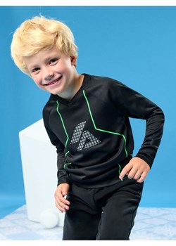 Sinsay - Sportowa koszulka z długimi rękawami - czarny ze sklepu Sinsay w kategorii T-shirty chłopięce - zdjęcie 186519189
