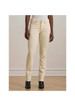 LAUREN RALPH LAUREN Sztruksowe spodnie WALE CORD | Straight fit ze sklepu Gomez Fashion Store w kategorii Spodnie damskie - zdjęcie 186519939
