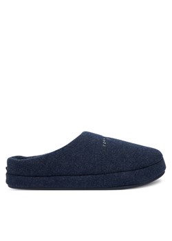 Kapcie Tommy Hilfiger Felt House FM0FM05614 Granatowy ze sklepu eobuwie.pl w kategorii Kapcie męskie - zdjęcie 186520137