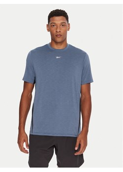 Reebok Koszulka techniczna Running SS RK25180CCM Niebieski Regular Fit ze sklepu MODIVO w kategorii T-shirty męskie - zdjęcie 186521548