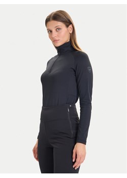Rossignol Bluza techniczna Mid Layer Stretch Half-Zip RLOWL17 Czarny ze sklepu MODIVO w kategorii Bluzy damskie - zdjęcie 186521626