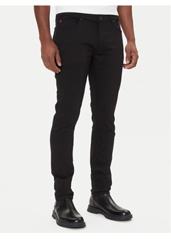 HUGO Jeansy 50547253 Czarny Extra Slim Fit ze sklepu MODIVO w kategorii Jeansy męskie - zdjęcie 186521777