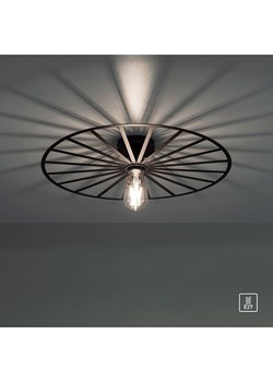 JUST LIGHT. Lampa sufitowa &quot;Spike&quot; w kolorze czarnym - Ø 50 cm ze sklepu Limango Polska w kategorii Oświetlenie - zdjęcie 186524776