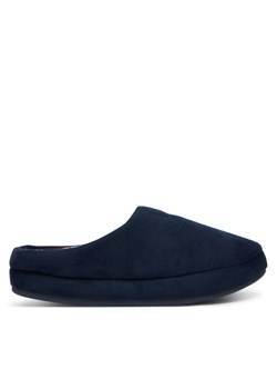 Kapcie Tommy Hilfiger M Check House FM0FM05615 Granatowy ze sklepu eobuwie.pl w kategorii Kapcie męskie - zdjęcie 186524888