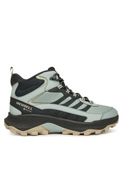 Merrell Trekkingi Speed Strike 2 Mid GORE-TEX J038383 Szary ze sklepu MODIVO w kategorii Buty trekkingowe męskie - zdjęcie 186525525