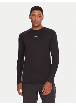 Reebok Koszulka techniczna Ls Muscle Tee RK25176CCM Czarny Regular Fit ze sklepu MODIVO w kategorii T-shirty męskie - zdjęcie 186525545