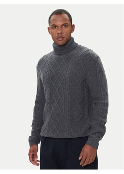 Tommy Hilfiger Golf MW0MW40914 Szary Regular Fit ze sklepu MODIVO w kategorii Swetry męskie - zdjęcie 186525546