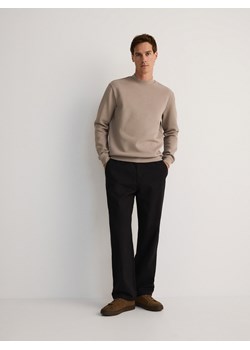 Reserved - Spodnie straight fit z wiskozą - czarny - id: 2771C-99X - marki Reserved - 186526528 Reserved - Spodnie straight fit z wiskozą - czarny ze sklepu Reserved w kategorii Spodnie męskie - zdjęcie 186526528