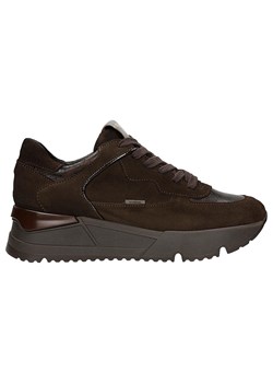 Wojas Ciemnobrązowe Sneakersy Damskie W Czekoladowym Odcieniu ze sklepu Wojas w kategorii Buty sportowe damskie - zdjęcie 186527488