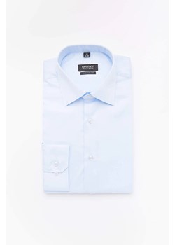 KOSZULA VERSONE 2509 DŁUGI RĘKAW CUSTOM FIT NIEBIESKI ze sklepu Recman w kategorii Koszule męskie - zdjęcie 186527879