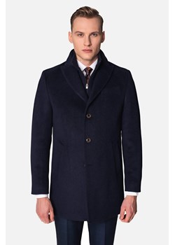 PŁASZCZ WORSLEY GRANAT 0001 ze sklepu Recman w kategorii Płaszcze męskie - zdjęcie 186528249