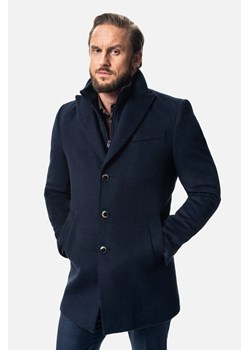 PŁASZCZ WORSLEY GRANAT 0003 ze sklepu Recman w kategorii Płaszcze męskie - zdjęcie 186529006