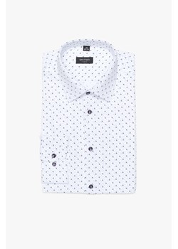 KOSZULA CORSINI 3131T DŁUGI RĘKAW SLIM FIT BIAŁY ze sklepu Recman w kategorii Koszule męskie - zdjęcie 186529157