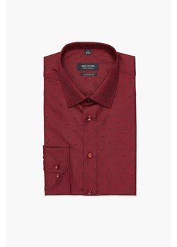 KOSZULA CORSINI 3128T DŁUGI RĘKAW CUSTOM FIT BORDO ze sklepu Recman w kategorii Koszule męskie - zdjęcie 186529166
