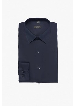 KOSZULA VERSONE 3153M DŁUGI RĘKAW SLIM FIT GRANAT ze sklepu Recman w kategorii Koszule męskie - zdjęcie 186529209