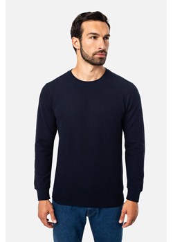 BLUZA RUNNER Z OKRĄGŁYM DEKOLTEM GRANAT ze sklepu Recman w kategorii Bluzy męskie - zdjęcie 186529405