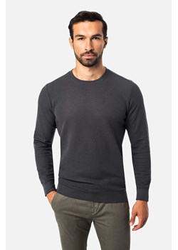BLUZA RUNNER Z OKRĄGŁYM DEKOLTEM GRAFIT ze sklepu Recman w kategorii Bluzy męskie - zdjęcie 186529408