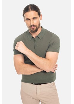 KOSZULKA POLO SOTTO ZIELEŃ ze sklepu Recman w kategorii T-shirty męskie - zdjęcie 186529459